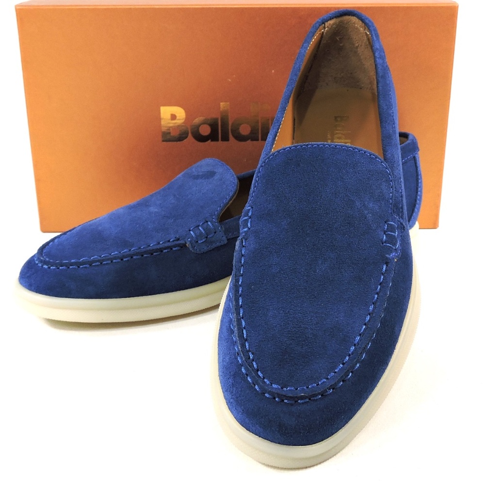 BALDININI 🇮🇹 SUEDE SUMMER FLATS LOAFERS